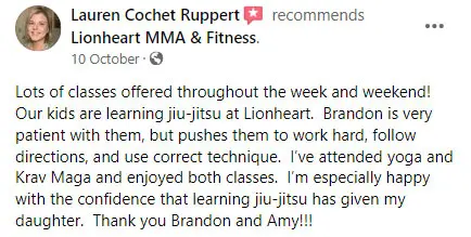 Kids BJJ Classes | Lionheart MMA and Fitness